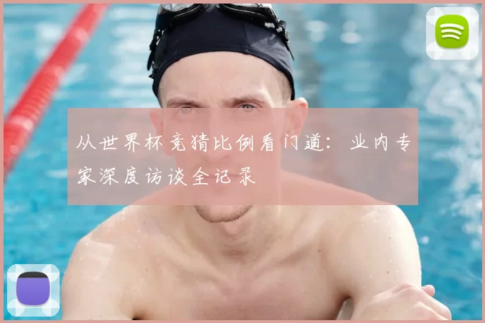 从世界杯竞猜比例看门道:业内专家深度访谈全记录