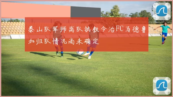 泰山队军师离队执教今治FC马德鲁加归队情况尚未确定