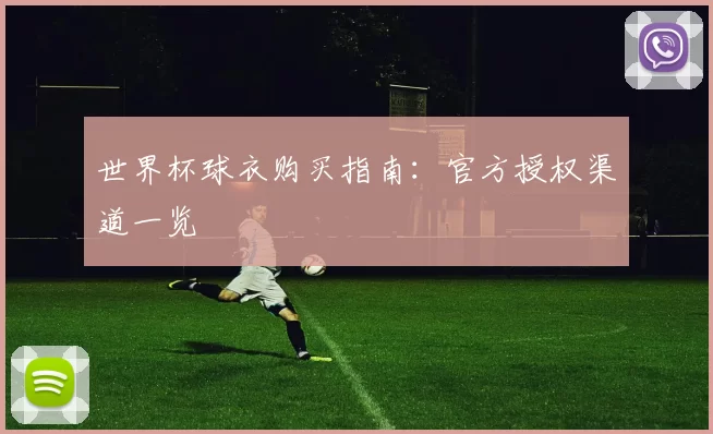 世界杯球衣购买指南:官方授权渠道一览