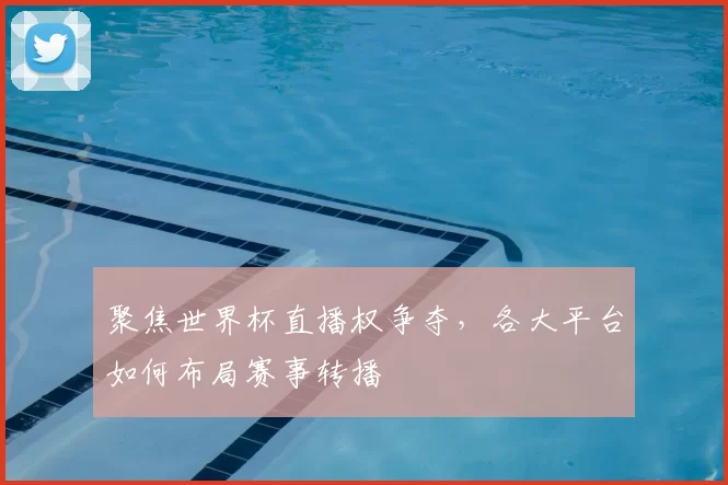 聚焦世界杯直播权争夺,各大平台如何布局赛事转播